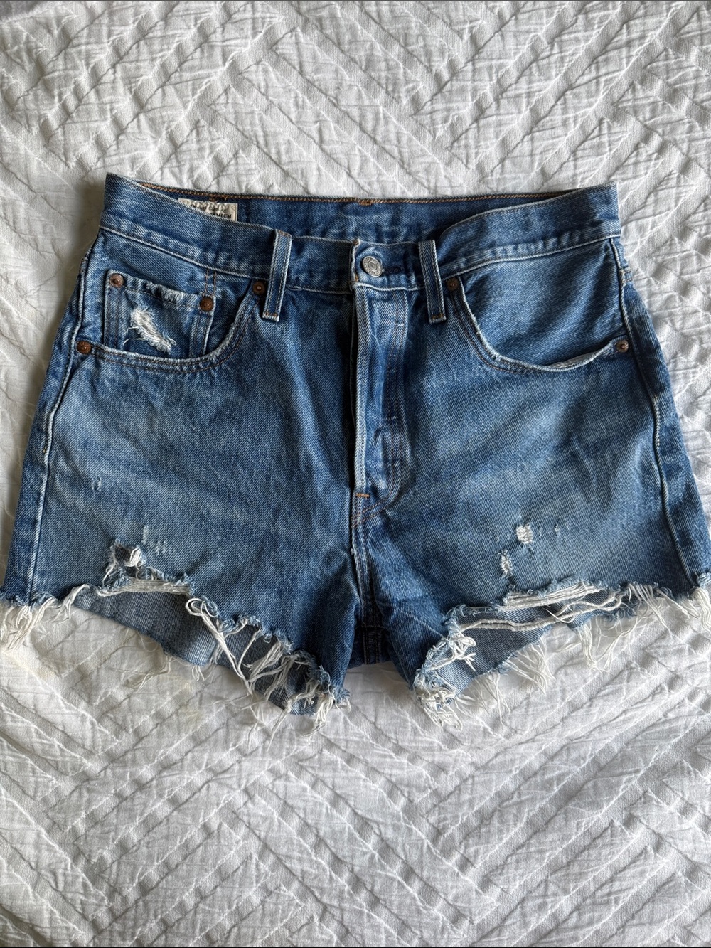 Levi Denim Shorts - Size 28